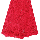 F50264 51-52&amp;quot personnalisable ; la robe de polyester faisant la guipure a brodé le tissu de dentelle à vendre