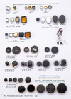Les ABS d'OEM perlent des boutons/boutons acryliques de fausse pierre pour des accessoires de vêtement