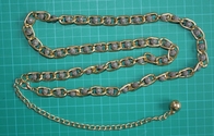 L'OEM Metal la chaîne de taille d'or avec les perles noires et blanches pour le vêtement de la dame