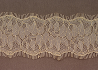 Or coton personnalisés décoratifs cils Scalloped Lace garniture tissu