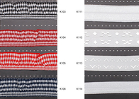 Coton tissu tissé imprimé bande de ruban élastique couleur vêtements