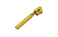 Glisseur réversible de tirette en métal 3# en laiton jaune avec l'Automatique-serrure 36.5mm