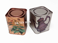 Boîte personnalisée de bidon de place de thé de Langdon pour l'humidité de stockage en métal de tisane résistante