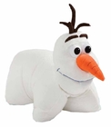 Coussins et oreillers personnalisés d'Olaf congelés par Disney 18 pouces dans le blanc