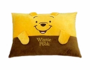 Jaune d'oreiller de bébé de Winnie the Pooh de peluche de bande dessinée de Disney de mode