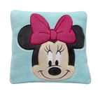 Coussin bleu/de rose Disney Mickey Mouse de peluche d'oreiller de Minnie Mouse