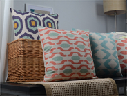 Coussins de luxe colorés multi adaptés aux besoins du client de sofa, coussins d'oreiller de sofa