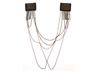 Bijoux chaînes frangeants épaule dessins faits à la main collier, colliers fabriqués à la main (NL-443)