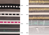 Couleur tricot personnalisé bande de jupe de ruban élastique filaire