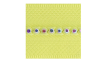 Tirette décorative de diamant d'étincelle avec le glisseur de fausse pierre coloré | 5