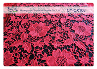 Tissu brodé de dentelle pour les sous-vêtements à la mode, lingerie CY-CX108