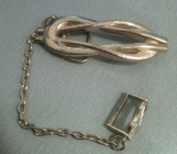Boucle de ceinture de tissu d'alliage d'or pour le vêtement/chaussures/sac à main/ceinture avec la chaîne