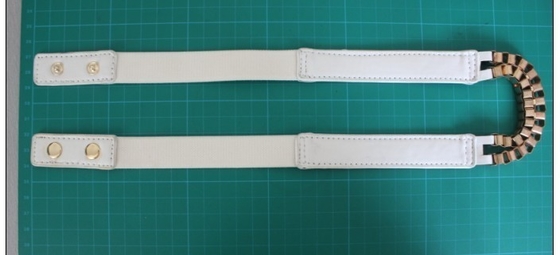Chaîne d'or et ceintures élastiques de tissu de sangle pour des femmes, ceinture d'unité centrale