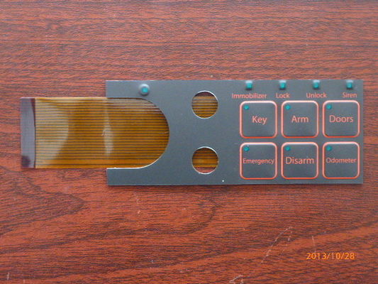 Contact à membrane adapté aux besoins du client de clavier d'écran tactile de bouton poussoir 0.05mm - 1.0mm