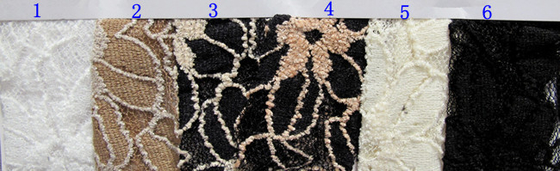 Fleurissez les trous légers Nylon&Cotton Fabirc pour l'été de vêtement et de RP de ressort