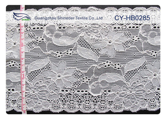 Tissu élastique soluble dans l'eau de dentelle, GV étirable CY-HB0285 d'équilibre de dentelle