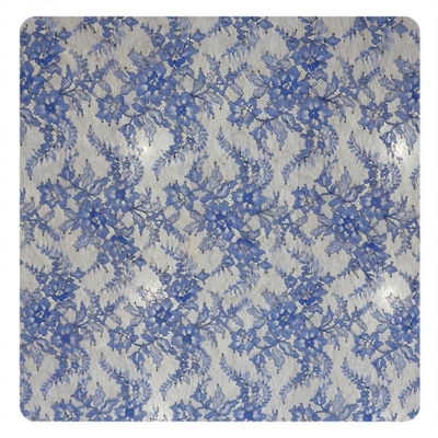 Bel équilibre rouge et bleu de dentelle de cil par la cour pour la robe de mariage