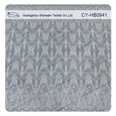 Tissu décoratif antique d'équilibre de dentelle de cil avec le feston, équilibre floral de dentelle