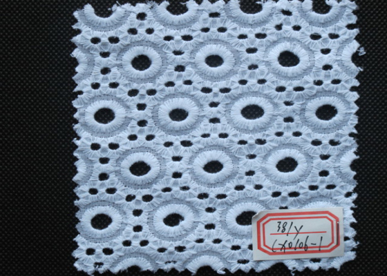 Élastique d'équilibre de dentelle d'oeillet de coton