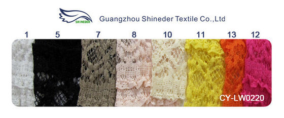 Tissu nuptiale multicouche 50' écologique d'équilibre de dentelle de bout droit « - 52" 'CY-LW0182
