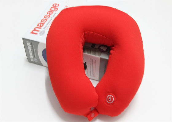 Détendez l'oreiller électrique de massage de forme des perles U de mousse, oreiller de cou de voyage
