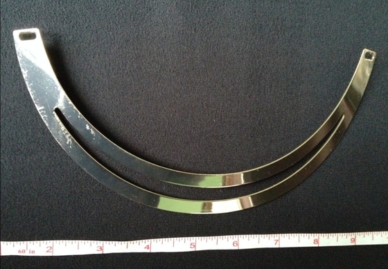 Collier à chaînes de métaux lourds de grande mode volumineuse de cercles, colliers lourds en métal de collier