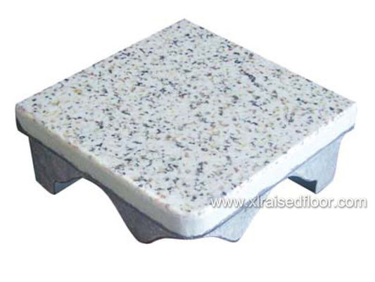 La finition de granit a soulevé le plancher en métal/plancher Augmenté ignifuges