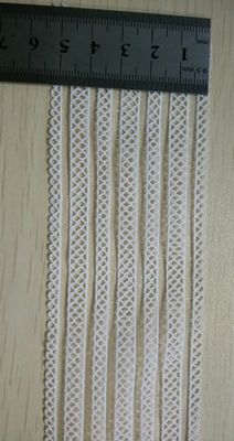 Spandex/sangle élastique tissée blanche en nylon pour la décoration
