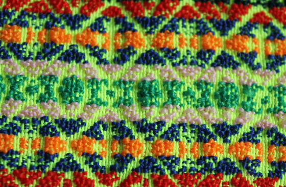 Nylon/Spandex élastiques de Colorized de fluorescence de sangle tissés par bagage