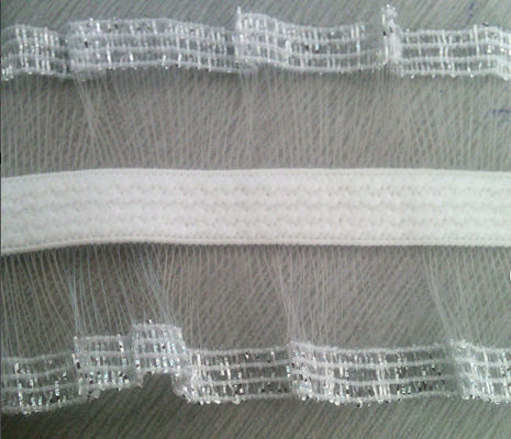 Sangle élastique tissée pour l'habillement avec les côtés spéciaux avec le poly emballage imperméable de sac
