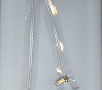 Dents professionnelles de tirette de l'espace libre 60cm de PVC pour l'imperméable transparent