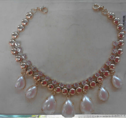 Collier fait main de perle naturelle