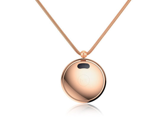Les femmes Bluetooth Smart de Rose-Or ont adapté la batterie de mesure de kilomètrage de collier