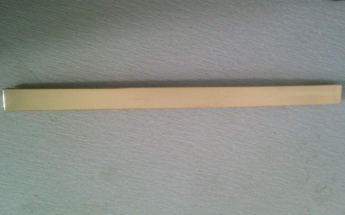 Alliez la boucle de ceinture de tissu d'or 1cm avec le gunmetal/nickel/anti brosse en laiton