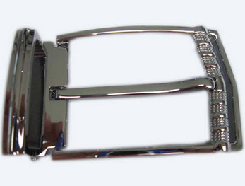 Fashional noircissent la boucle de ceinture en métal 23MM, roulant des boucles de ceinture des hommes de nickel
