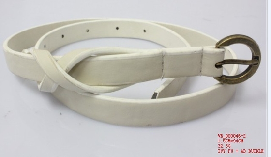 Aurichalceous et ceintures argentées de tissu de boucle pour des femmes, ceintures de costume