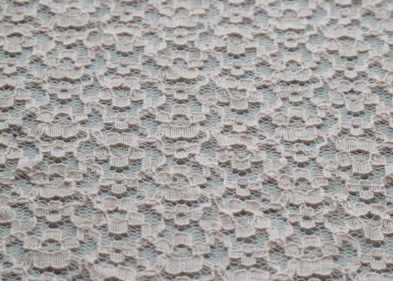 Tissu en nylon de dentelle de coton antistatique