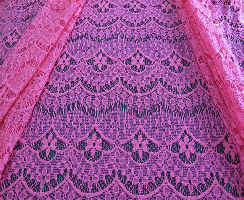 La cavité en nylon de nouveau venu a cranté l'accessoire de vêtement de robe de dentelle de tissu (CY-DK0039)
