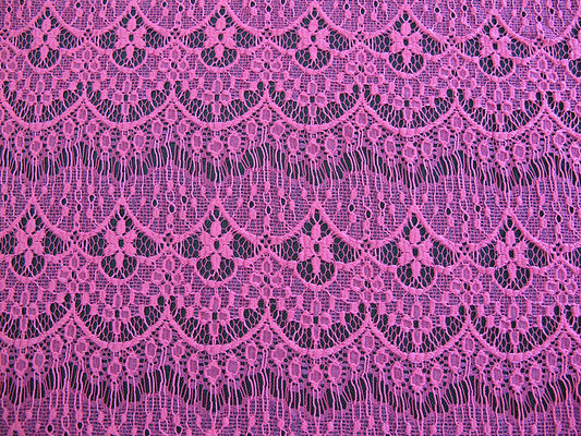 La cavité en nylon de nouveau venu a cranté l'accessoire de vêtement de robe de dentelle de tissu (CY-DK0039)