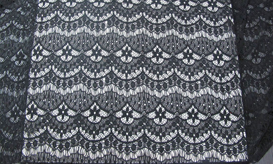 La cavité en nylon de nouveau venu a cranté l'accessoire de vêtement de robe de dentelle de tissu (CY-DK0039)