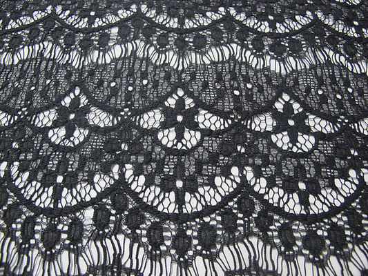 La cavité en nylon de nouveau venu a cranté l'accessoire de vêtement de robe de dentelle de tissu (CY-DK0039)