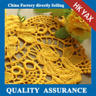 Tissu de haute qualité de la Chine pour la dentelle de robe de mariage, robe faisant le tissu de dentelle, tissu floral de dentelle de coton