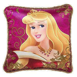 Coussins et oreillers rouges chauds de princesse peluche d'oreiller de l'aurore de Disney avec des fibres de polyester